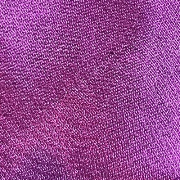 Jhane Barnes Purple Mesh Overlay Tie Formal Gala Silk Blend 3” Necktie - Picture 5 of 7